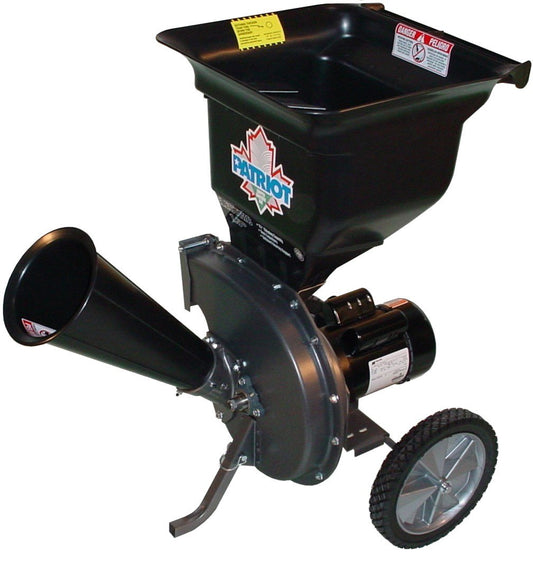 Patriot Products CSV-2515 Electric Wood Chipper Leaf Shredder