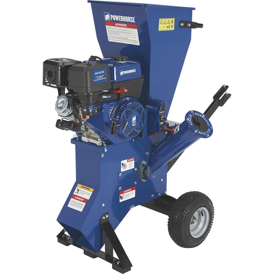 Powerhorse Chipper/Shredder - 420cc Powerhorse OHV Engine, 4in. Chipping Capacity