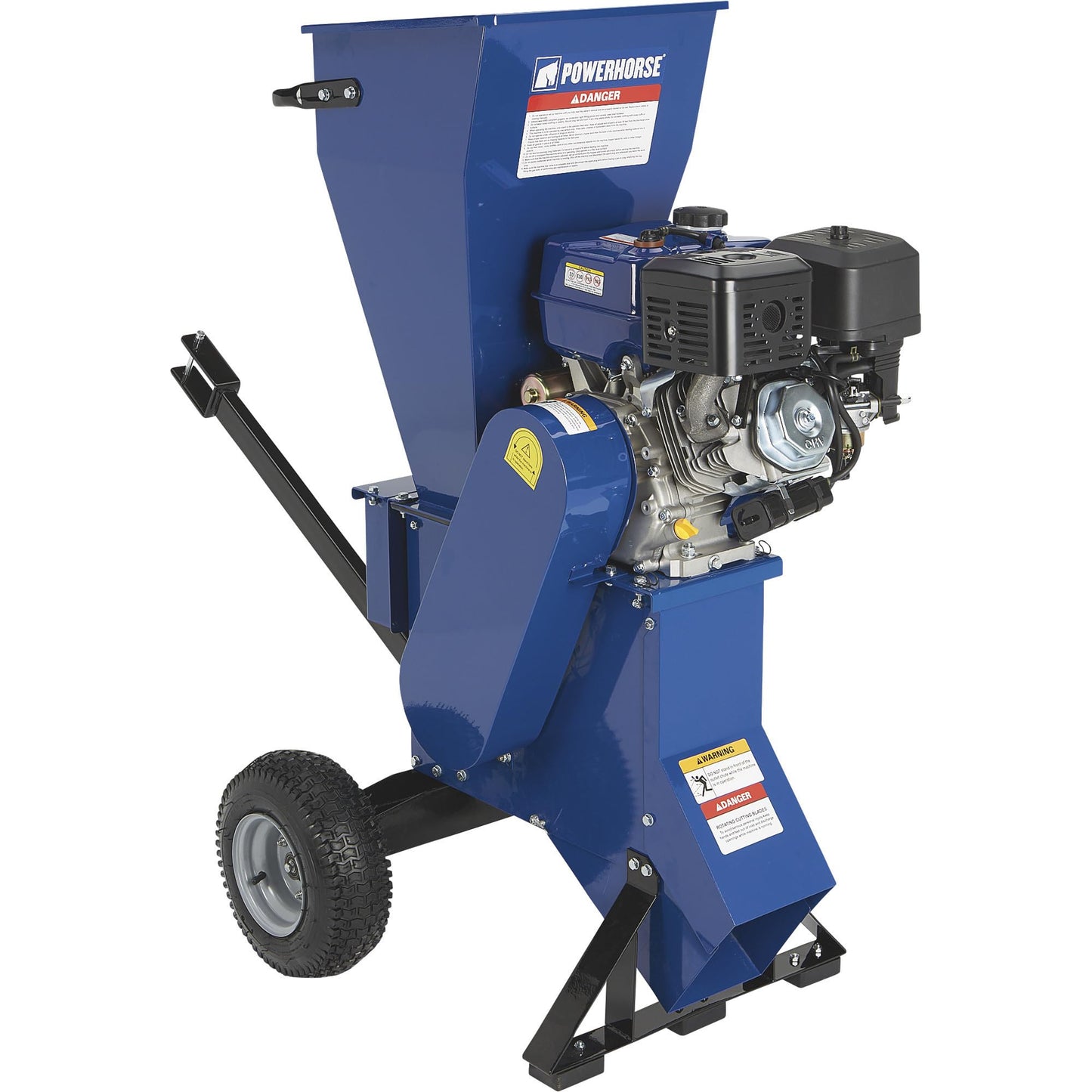 Powerhorse Chipper/Shredder - 420cc Powerhorse OHV Engine, 4in. Chipping Capacity